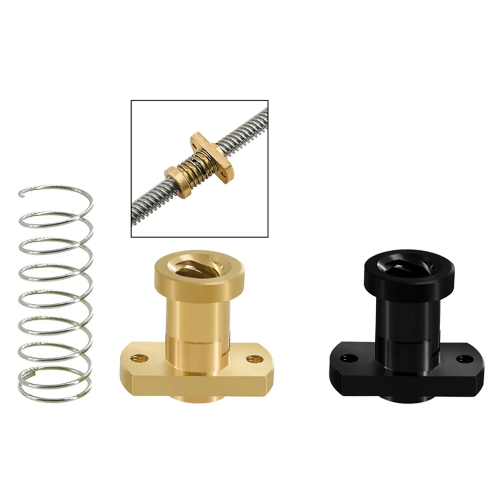 3D Printing Software - Anti-Backlash TR8 Lead Screw Brass Nut