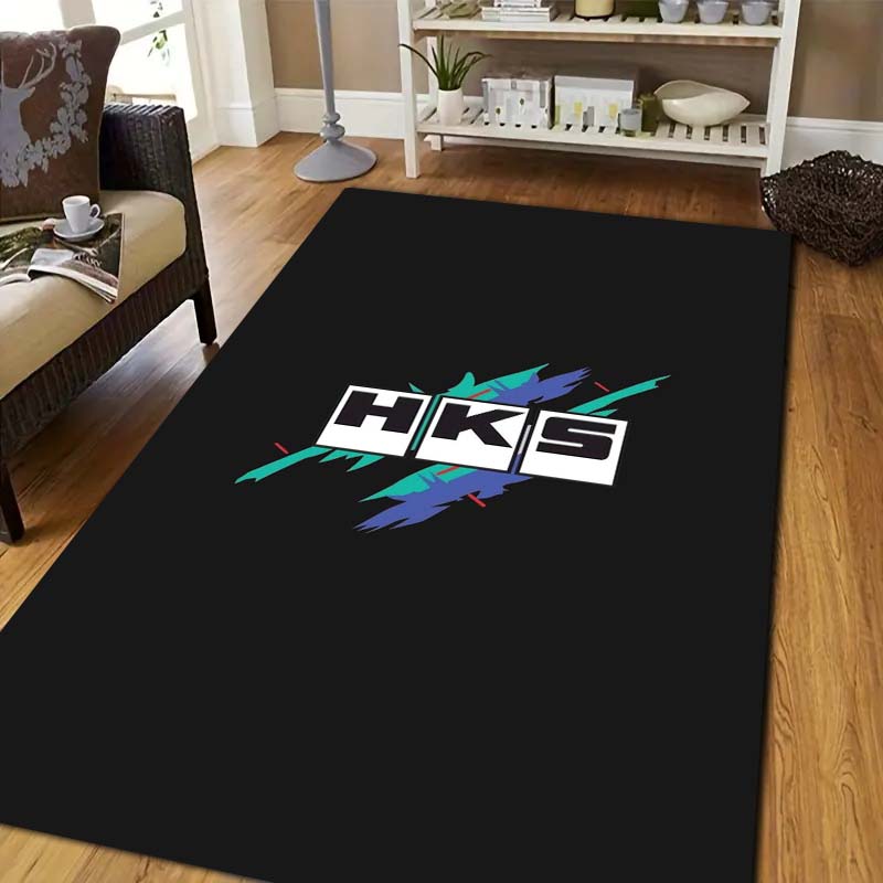 3D Printing Tablet - 3D Racing H-HKS Print Area Rug