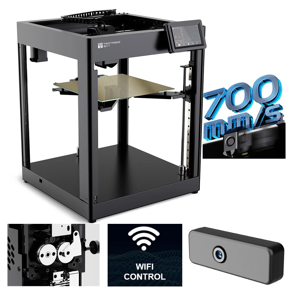 3D Printing Klipper - Twotrees SK1 High Speed 3D Printer