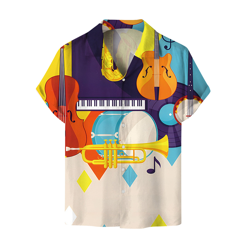 Shirts For Men Music Guitar Pr - 3D Printing Guitar ulasan dan harga