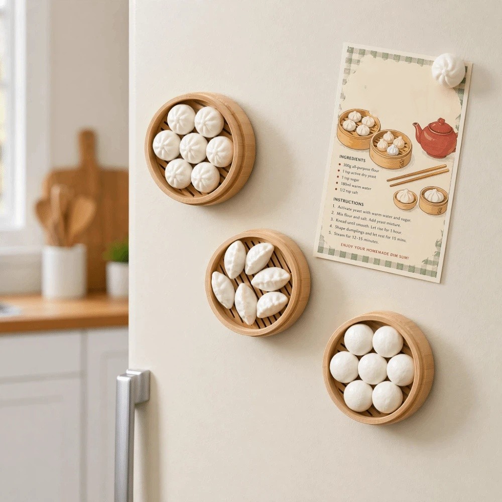 3D Printing Bun Dumpling Fridg - 3D Printing Labubu ulasan dan harga