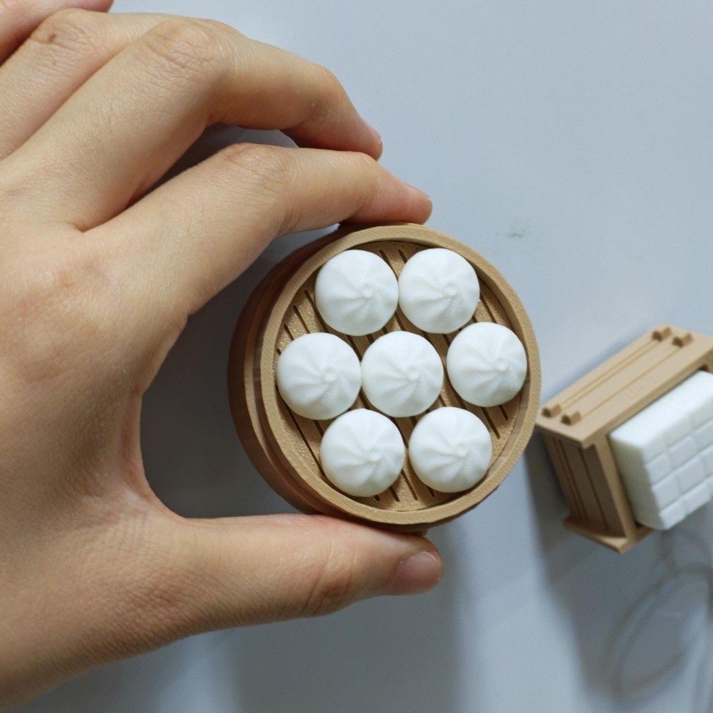 3D Printing Bun Dumpling Fridg - 3D Printing Labubu ulasan dan harga