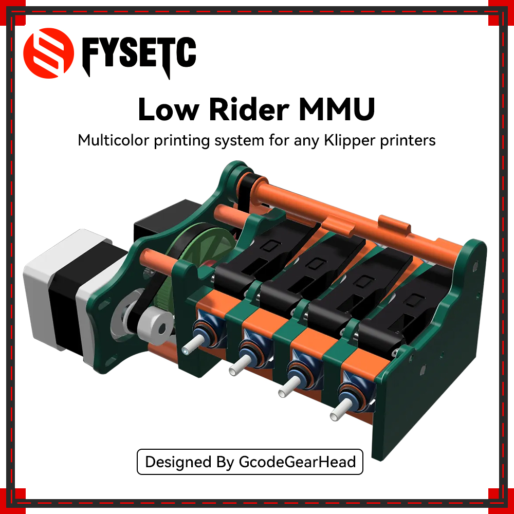 NEW Low Rider MMU Multicolor P - 3D Printing Klipper ulasan dan harga