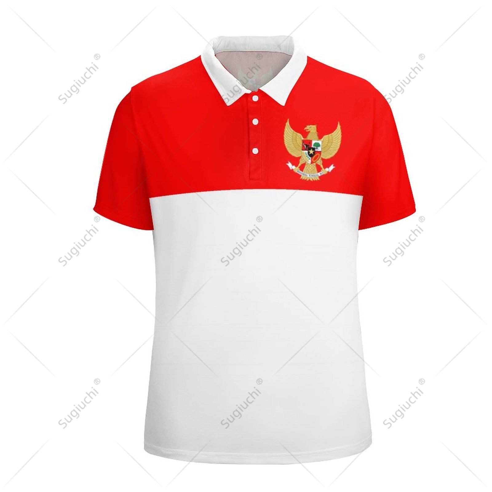 Unisex Polo Shirt Indonesia Fl - 3D Printing Indonesia ulasan dan harga