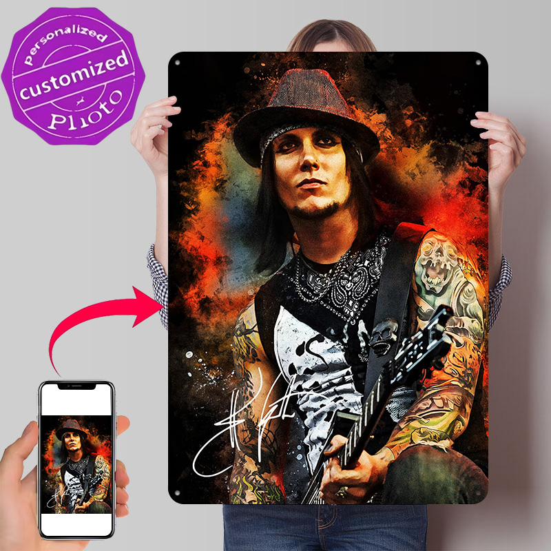 Synyster Gates Portrait With G - 3D Printing Guitar ulasan dan harga