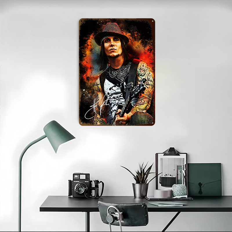 Synyster Gates Portrait With G - 3D Printing Guitar ulasan dan harga