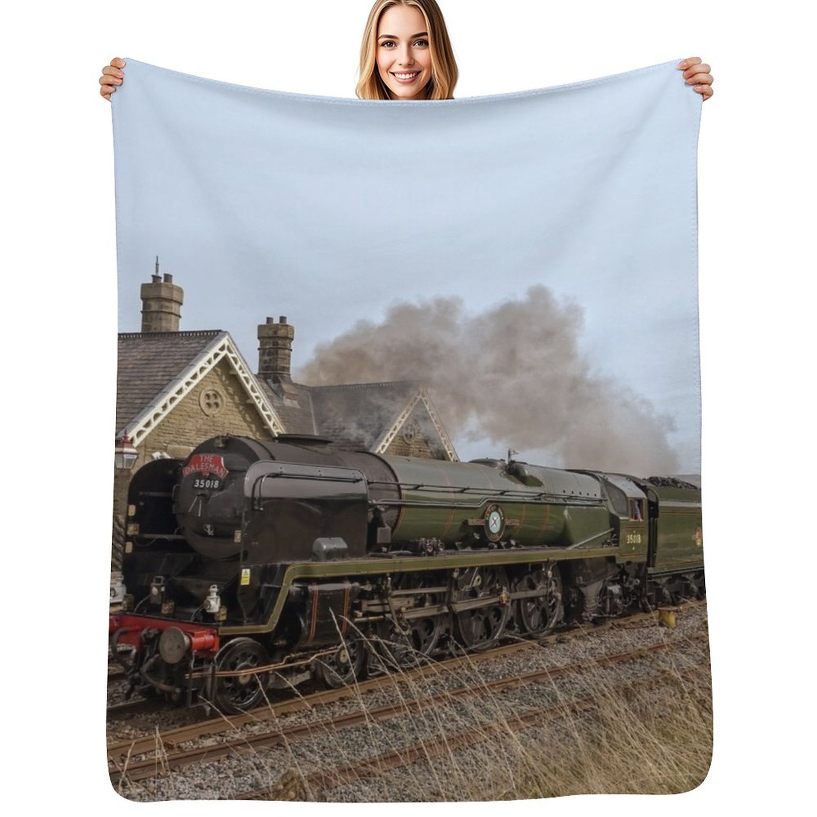 Steam train over Yorkshire moo - 3D Printing Yorkshire ulasan dan harga
