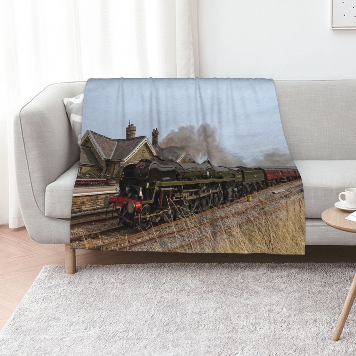 Steam train over Yorkshire moo - 3D Printing Yorkshire ulasan dan harga