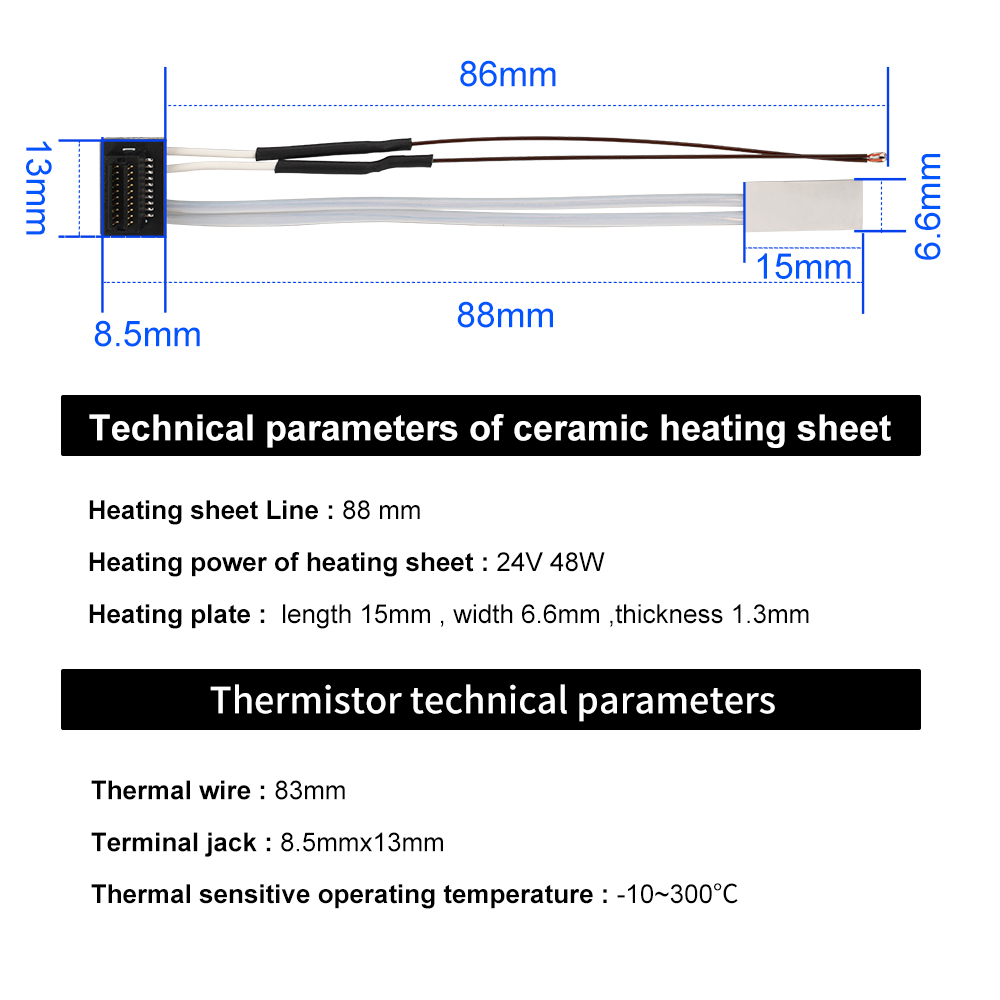 Heating Tube For Bambu Lab A1  - 3D Printing Bambu ulasan dan harga
