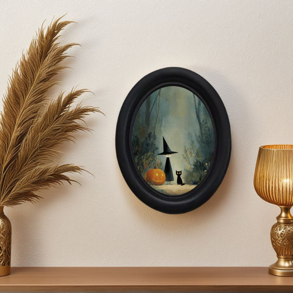 A 3D Vintage Halloween Witch a - 3D Printing Examples ulasan dan harga