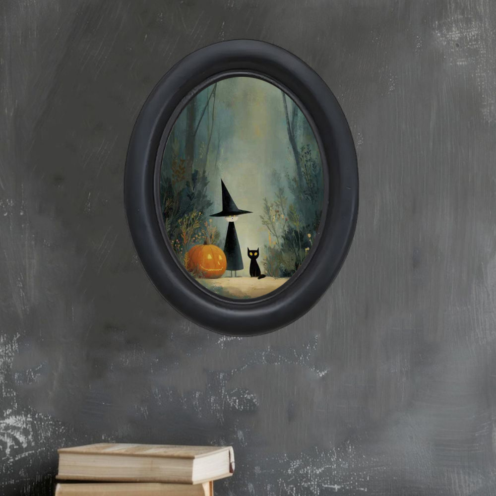 A 3D Vintage Halloween Witch a - 3D Printing Examples ulasan dan harga