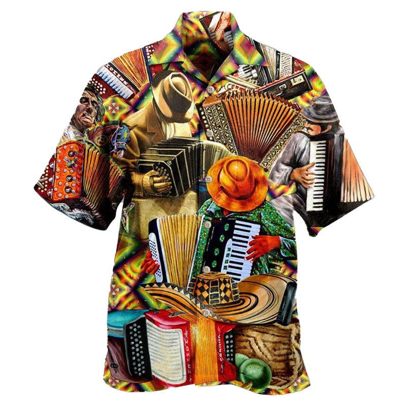 Guitar Music Graphic Hawaiian  - 3D Printing Guitar ulasan dan harga