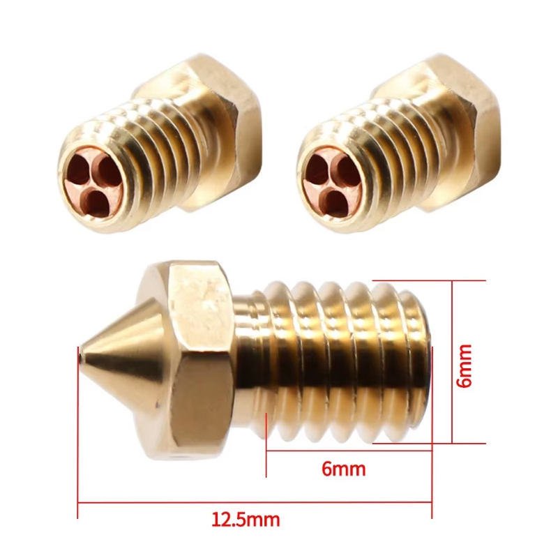 5pcs High Flow CHT Clone Nozzl - 3D Printing Software ulasan dan harga