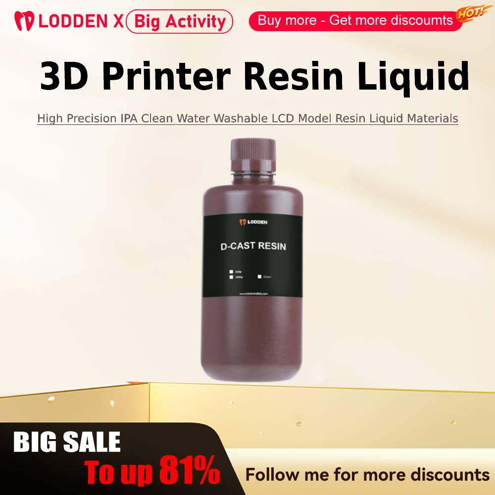 Lodden 3D Printer Resin Liquid - 3D Printer Resin ulasan dan harga