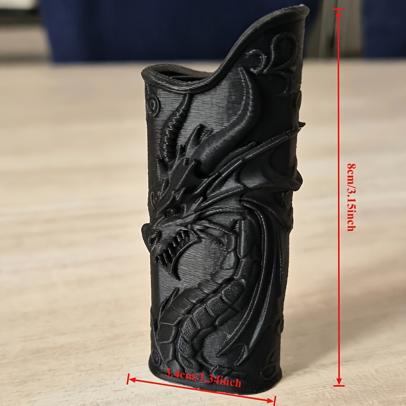 Gothic Embossed Dragon Lighter - 3D Printing Examples ulasan dan harga