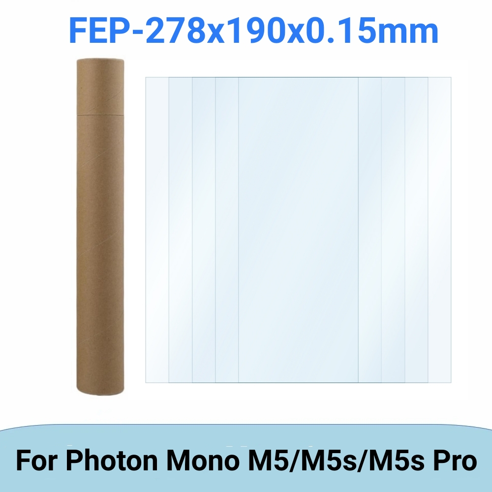 5 Pcs FEP Film 10.1 Inch 278*1 - 3D Printer Resin ulasan dan harga