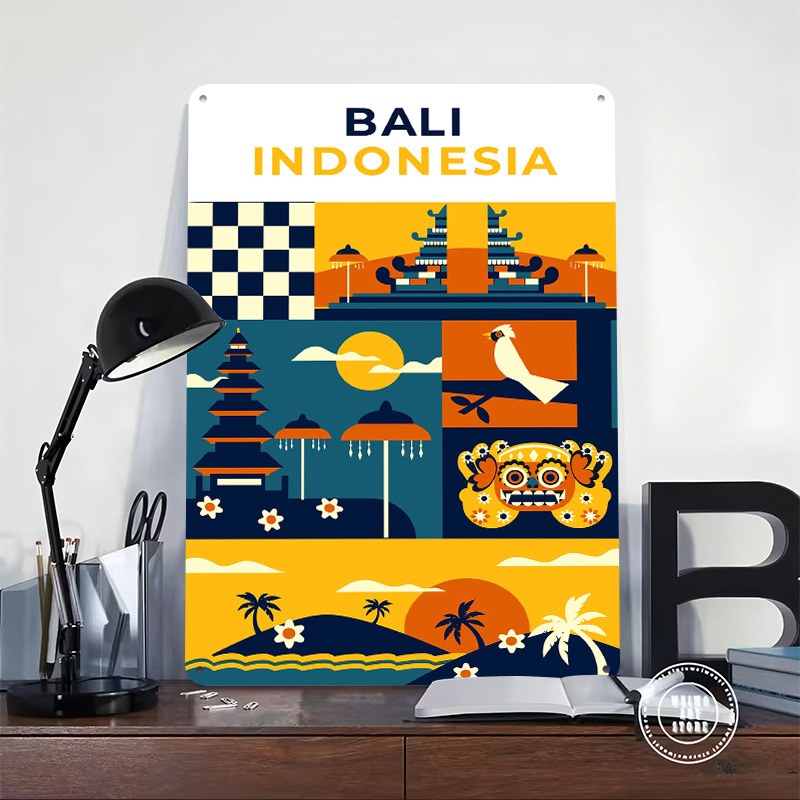 Bali Indonesia Travel 3D Textu - 3D Printing Indonesia ulasan dan harga
