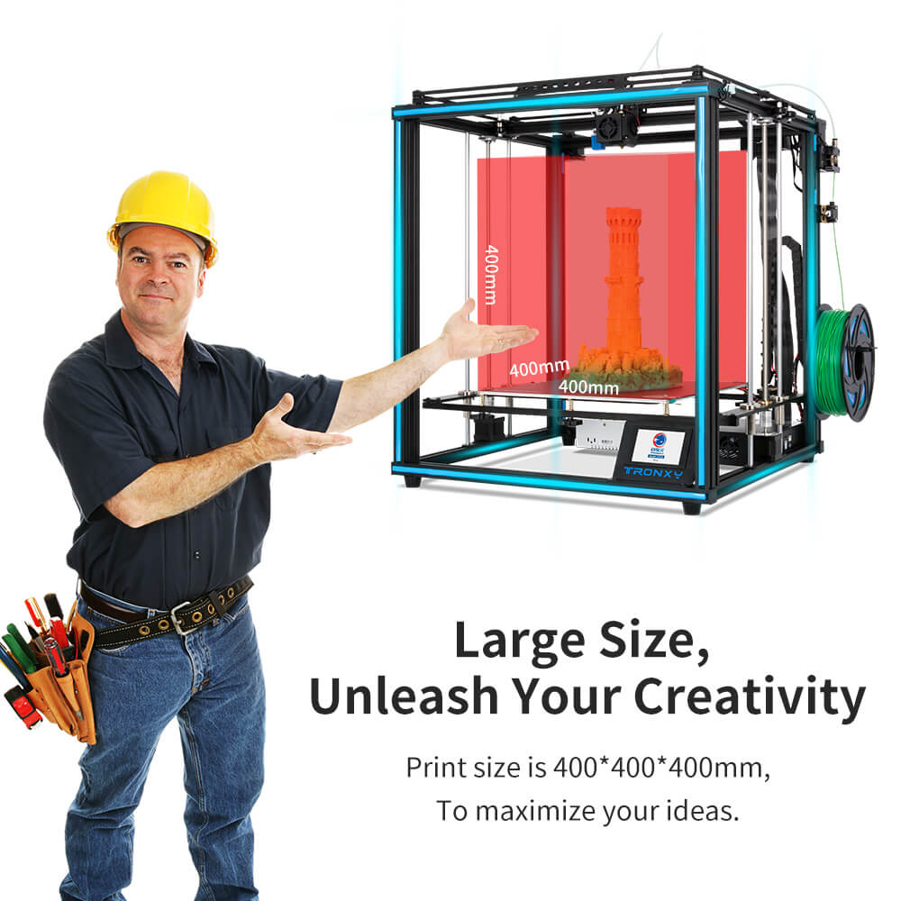 Tronxy X5SA Impressora 3D Prin - 3D Printing Software ulasan dan harga