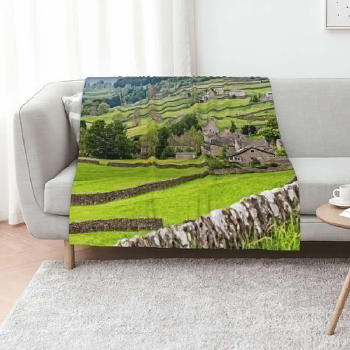 Gunnerside Yorkshire Throw Bla - 3D Printing Yorkshire ulasan dan harga