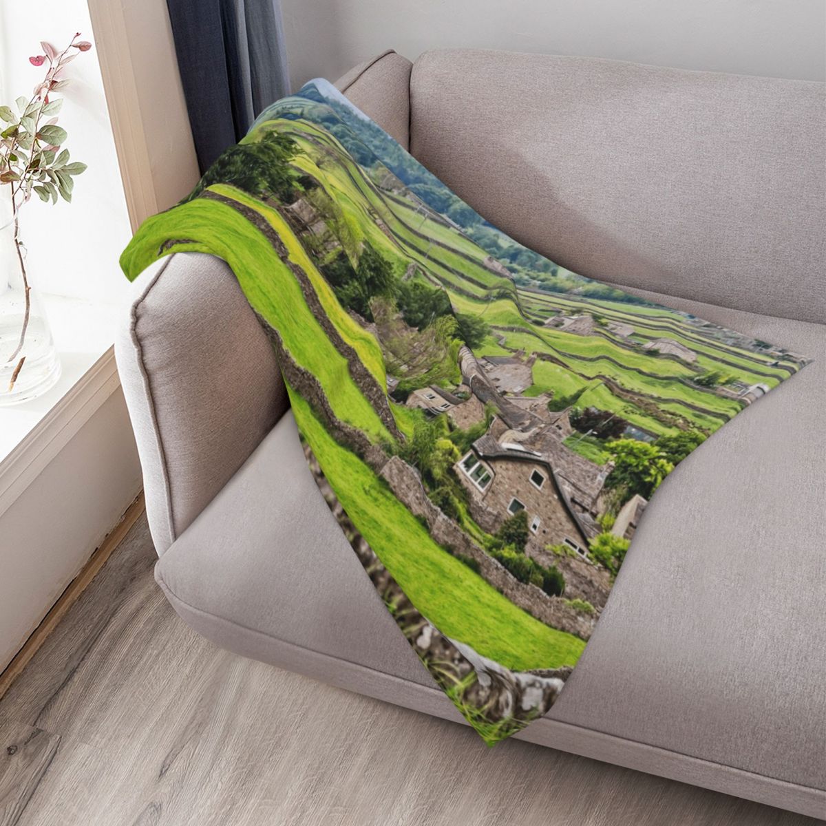 Gunnerside Yorkshire Throw Bla - 3D Printing Yorkshire ulasan dan harga