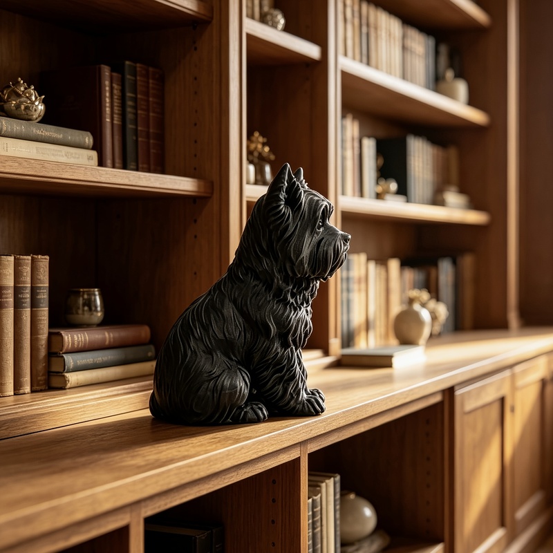 3D‑Printed Matte Black Yorkshi - 3D Printing Yorkshire ulasan dan harga