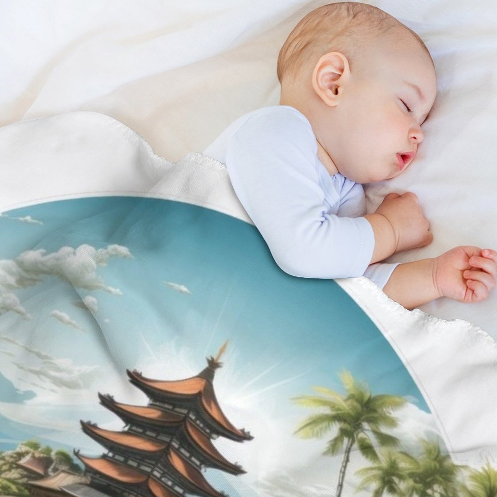 Bali Indonesia Throw Blanket S - 3D Printing Indonesia ulasan dan harga