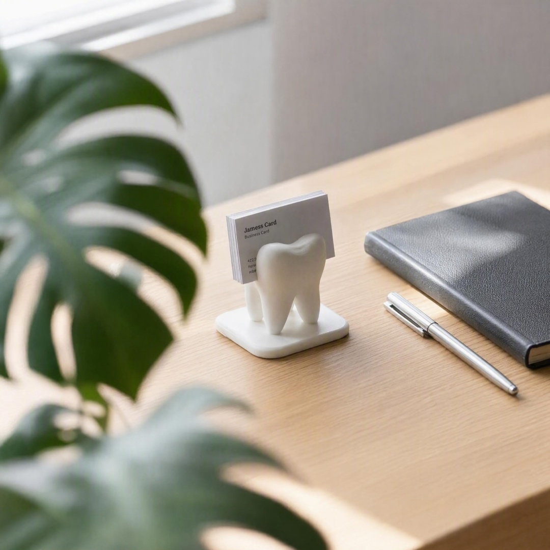 3d Printed White Tooth Shaped  - 3D Printing Dental ulasan dan harga