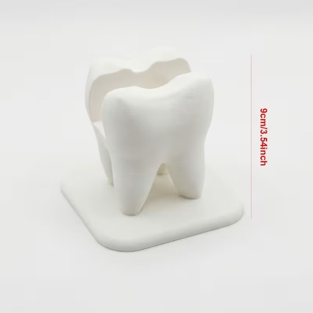 3d Printed White Tooth Shaped  - 3D Printing Dental ulasan dan harga