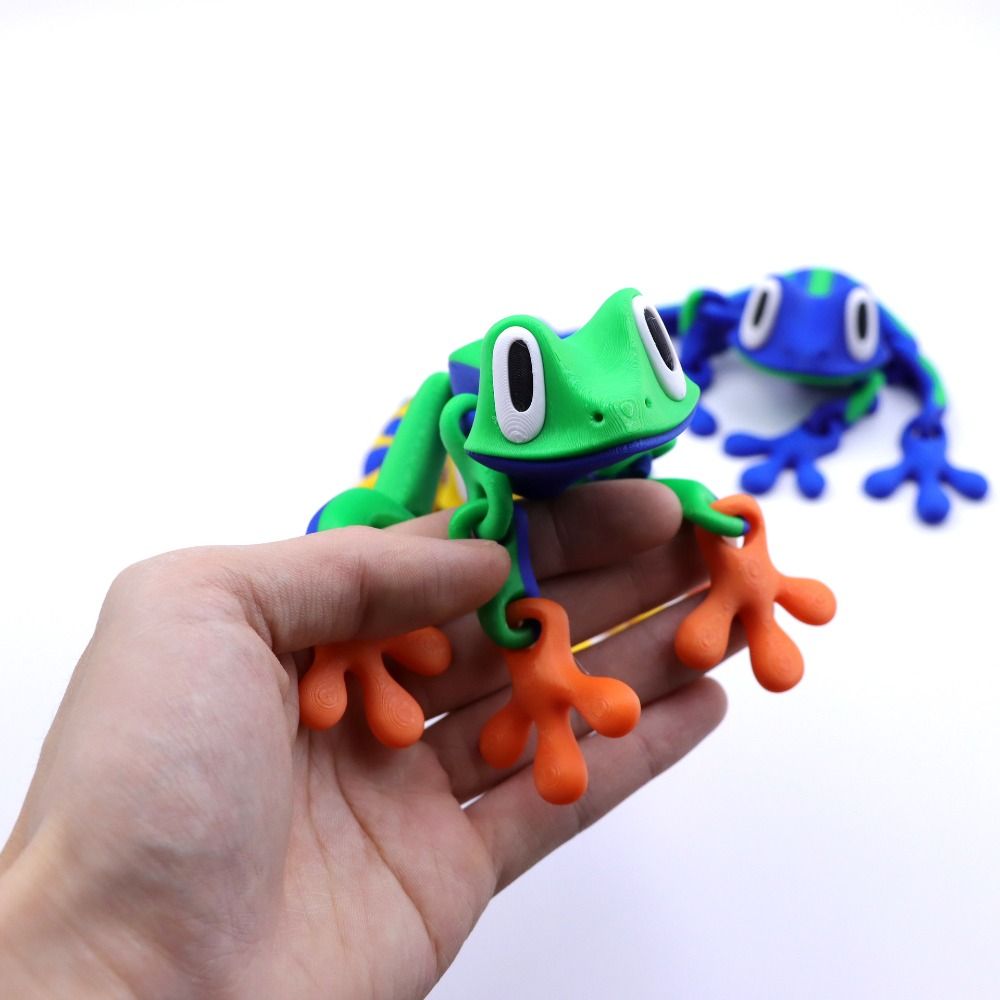 Movable Joints 3D Printed Frog - 3D Printing Joint ulasan dan harga