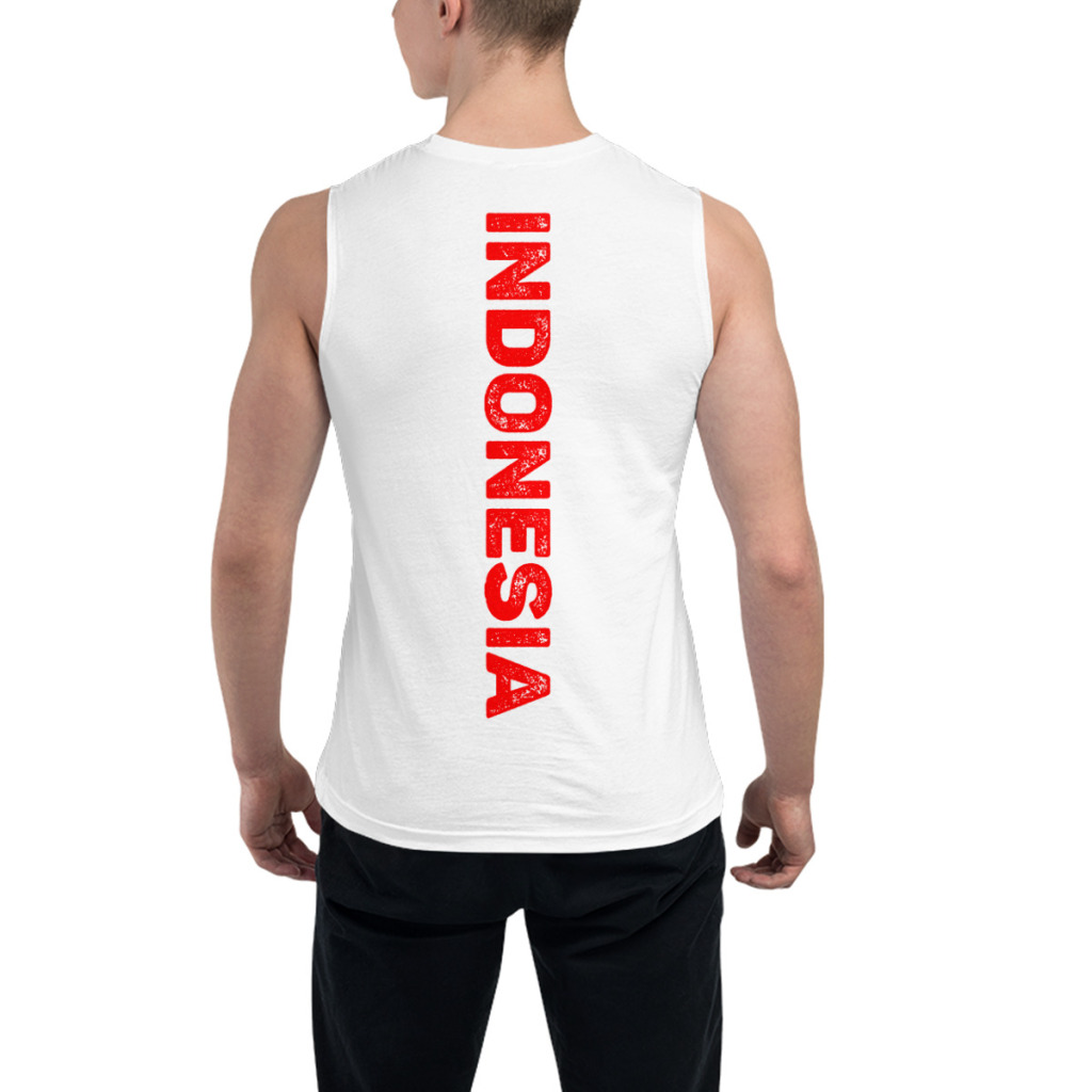 Sleeveless T-shirt Indonesia F - 3D Printing Indonesia ulasan dan harga