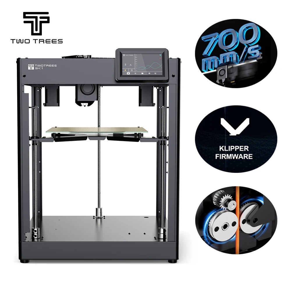 Twotrees SK1 High Speed 3D Pri - 3D Printing Klipper ulasan dan harga