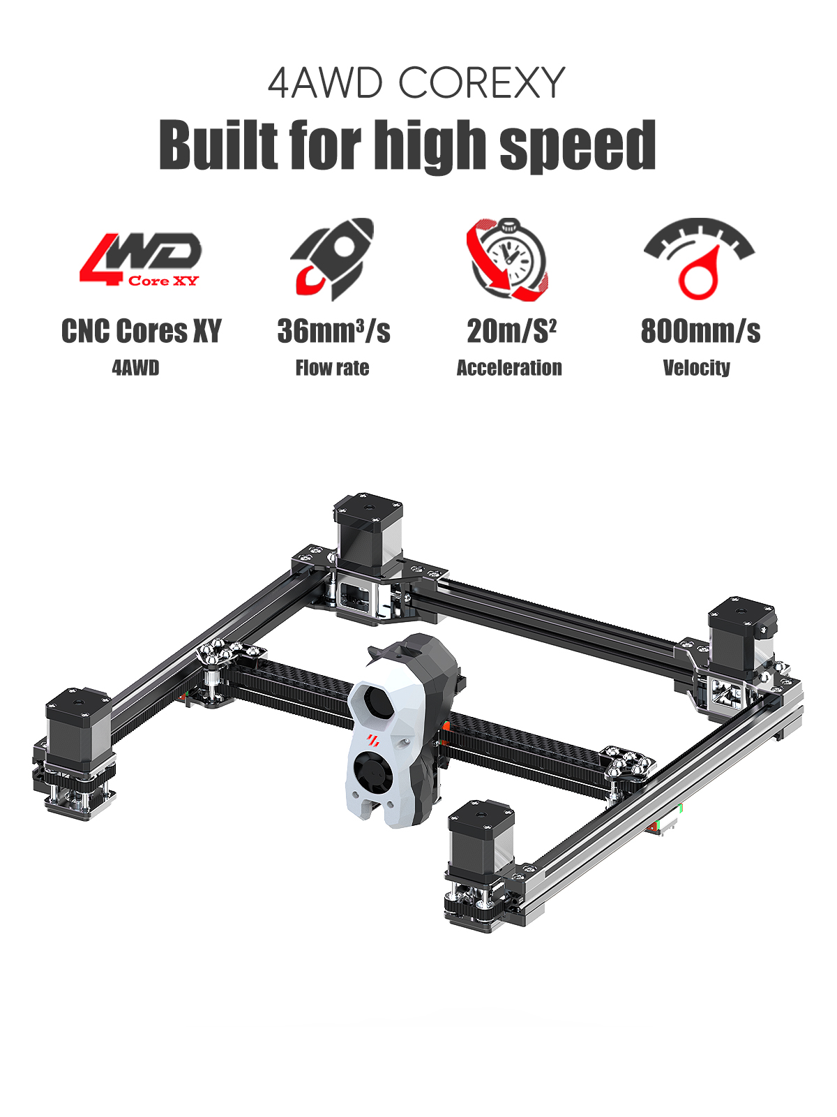 Voron Trident Full Kit CoreXY  - 3D Printing Klipper ulasan dan harga