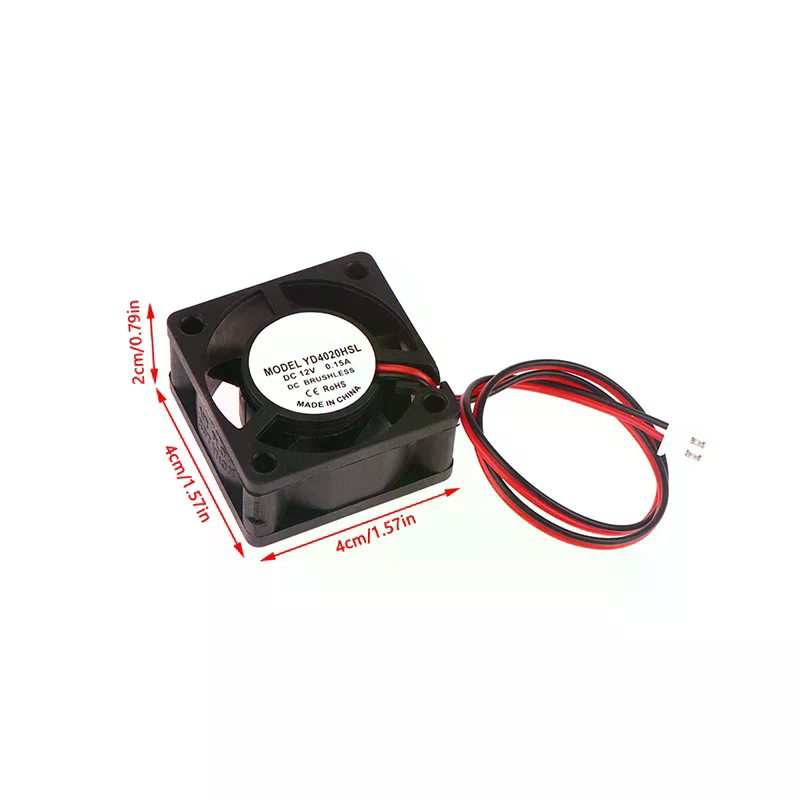 DC 5V/12V/24V Computer CPU Coo - Cooling Fan 40Mm 3D ulasan dan harga
